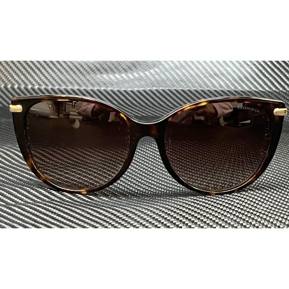 New Tiffany & Co Havana Brown Womens Sunglasses main image 4
